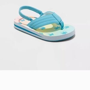 Cat & Jack Shawn Flip Flop SSandals Kids Size 11/12